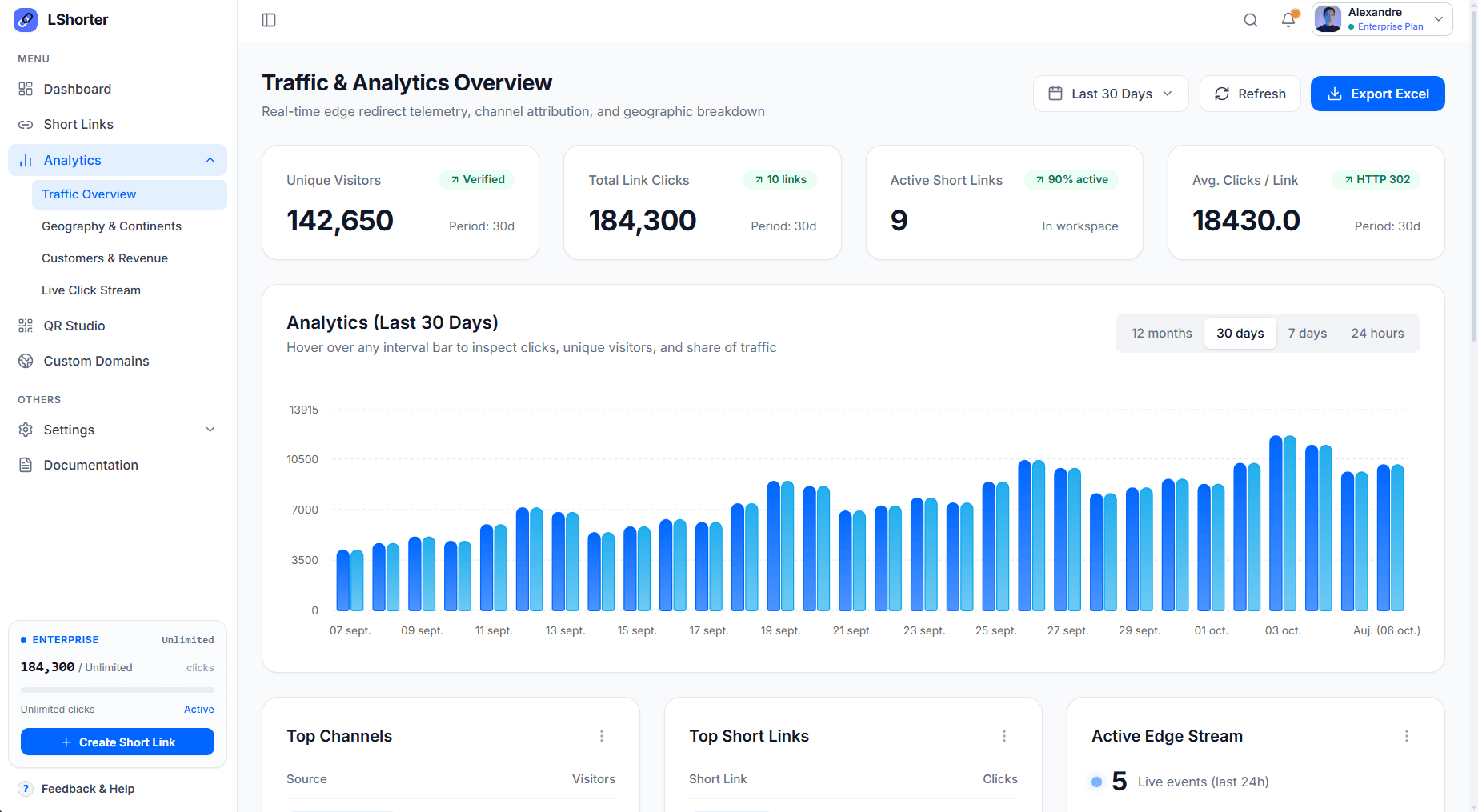 LShorter Analytics