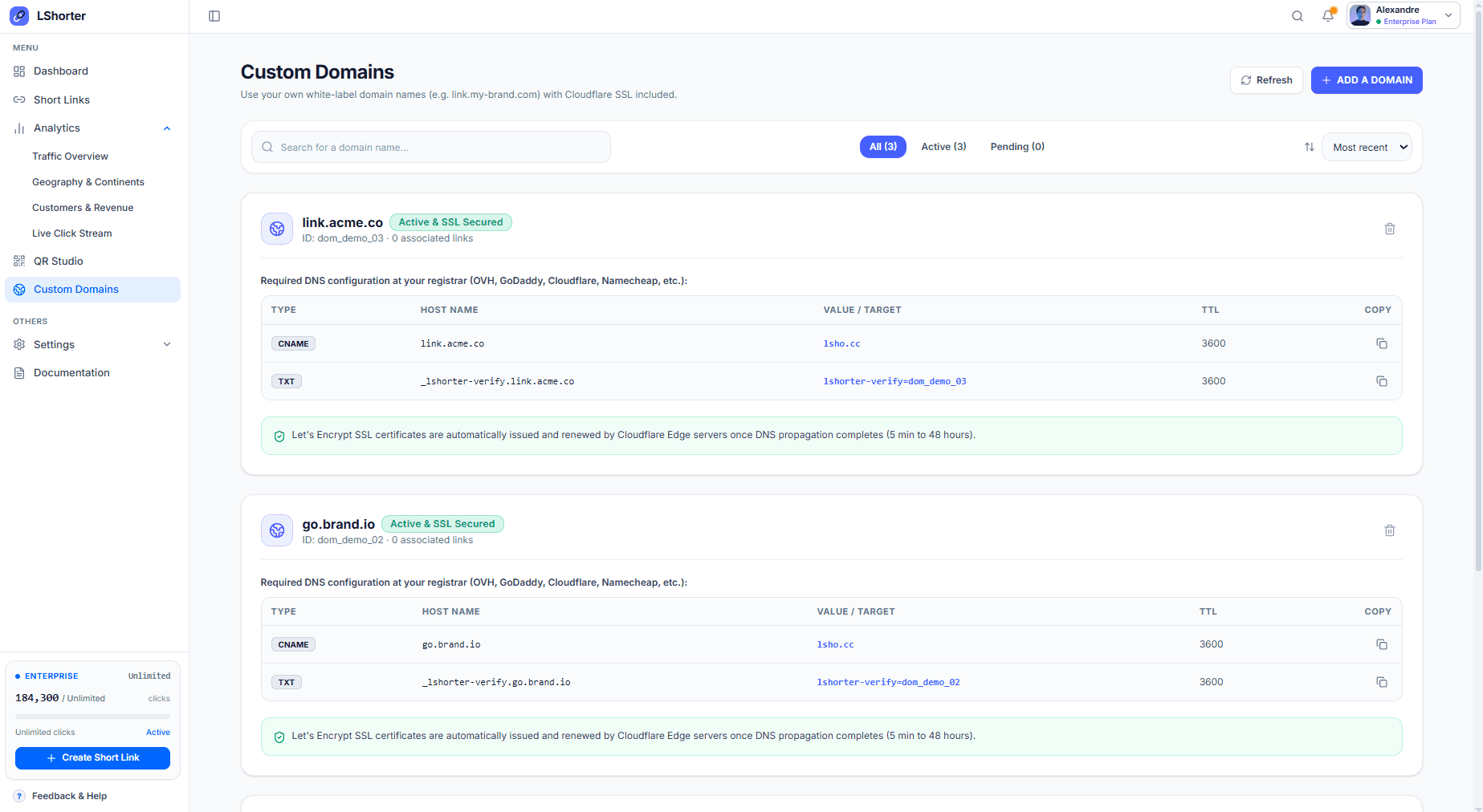 Branded URL Masking & White-Label Embedding
